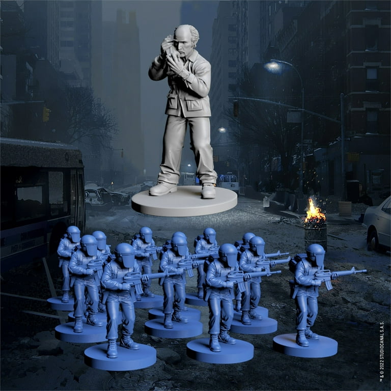 Pendragon Studios: Escape from New York: US Police Forces - Expansion - Hero Strategy Board Game Baed On The Movie, Ages 14+, 1-5 Players, 60 min Pendragon Studios: Escape from New York: US Police Forces - Expansion - Hero Strategy Board Game Baed On The Movie, Ages 14+, 1-5 Players, 60 min