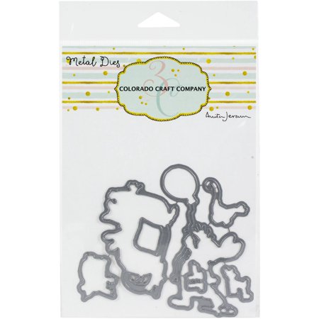 UPC: 0810043853743 | Colorado Craft Company Metal Die Set-Birthday Wishing-By Anita Jeram