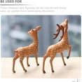 thumbnail image 5 of 12 Pieces Woodland Animals Figures Mini Deer Figurines Miniature Toys Cake Toppers for Christmas Birthday Party Shower Decoration Favors,Christmas Village Accessories.(B), 5 of 8