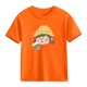 thumbnail image 5 of Blusas y camisas de manga corta con cuello redondo para niños Camiseta de verano de manga corta estampada para niñas Jersey elegante de cuello redondo para niñas Top de algodón para niños, 5 of 6
