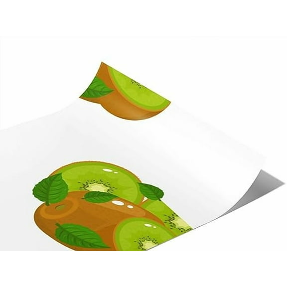 Rwraps Kiwi Arctic Beauty Matte Vinyl Film Wrap 59in x 17ft Vinyl Vehicle Car Film Sheet Roll