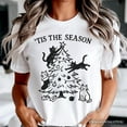thumbnail image 2 of Christmas Tree Killer Cats T‑Shirt, Tis the Season Funny Holiday Tee, 2 of 8