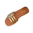 thumbnail image 2 of Taylonsss Women's Plus-Size Casual Peep-Toe Slip-On Beach Sandals Spring Summer Style Comfortable Trendy Versatile Fashion, 2 of 9