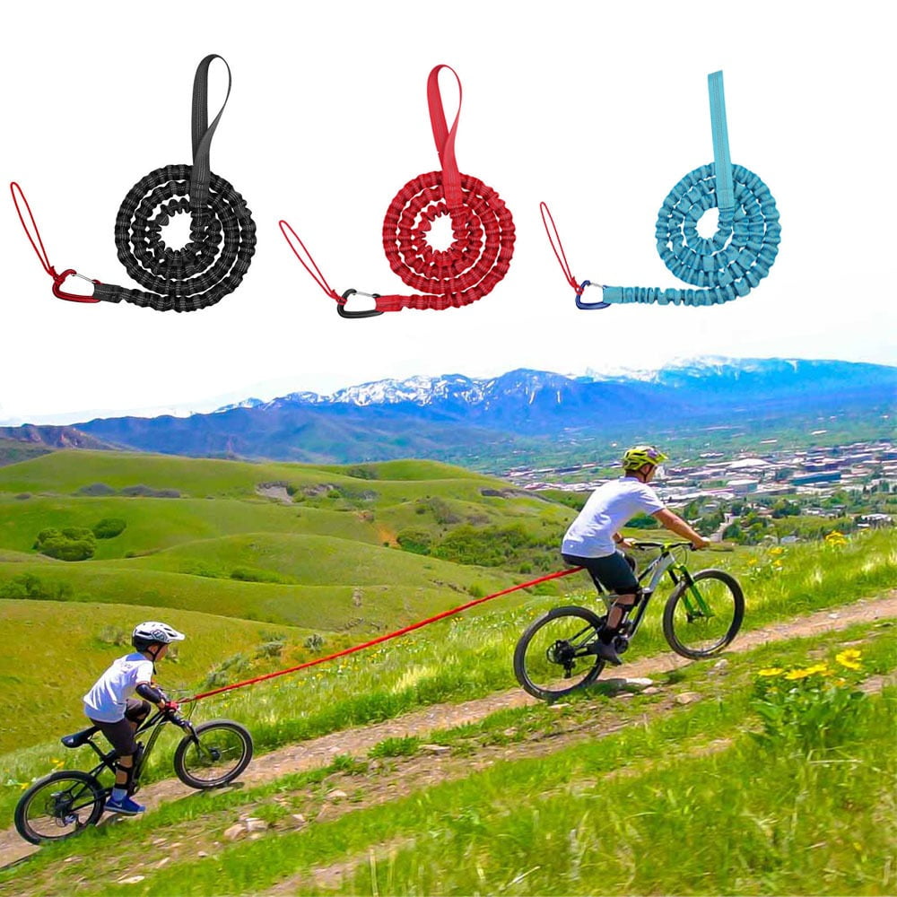 3PCS Bicycle Tow Rope Belt Strap Mountain Bike Parent Child Pull Reflective Traction Portable Outdoor Elastic Bicycle Walmart