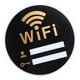 thumbnail image 5 of Exquisito letrero acrílico de wifi, útil adhesivo de pared, recordatorio de contraseña de wifi (20 x 20 cm), 5 of 8