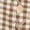 Khaki, variant on Women'S Gingham Top Summer CropTank Tops Button Back Casual Sleeveless Shirts Blouses Resort Wear Khaki S