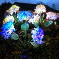 thumbnail image 4 of Hydrangea Lights 1Pack Garden Lights Outdoor Colorful LED Flower Light 10 15H Lighting Time Twinkling Tree Hydrangea Lights For Patio, 4 of 9