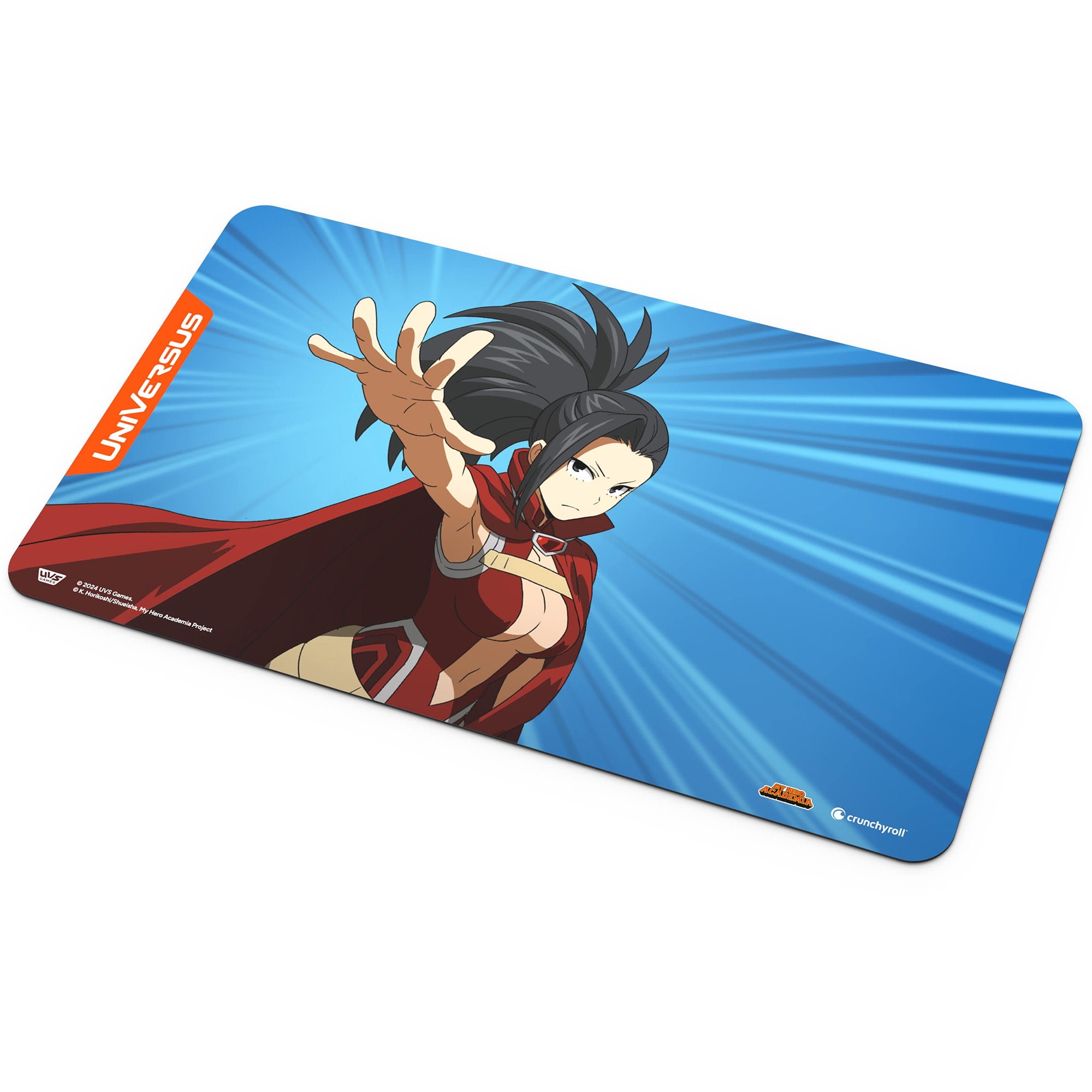 Universus My Hero Academia Girl Power Momo Yaoyorozu Playmat Neoprene 24 x 14 inch Tabletop Card Game Accessory UVS Games