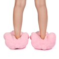 thumbnail image 3 of Zapatillas ROVANCHY Oso de peluche rosa de felpa para mujer, 3 of 7