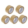 thumbnail image 3 of VERDANVERSE 5Set Tape for Packing Boxes Kraft Paper Tapes Bulk Brown, 3 of 7