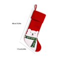thumbnail image 6 of Christmas Stockings, Classic Holiday Xmas Stocking with Hanging Loop, Gift Bag for Fireplace Mantel, Tree and Family Holiday Decor, 6 of 6