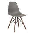 thumbnail image 2 of Set de 4 Silla Eames Gris Con Base Color Nogal MUNDO IN, 2 of 5