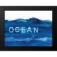 thumbnail image 2 of Marrott, Stephanie 18x15 Black Modern Framed Museum Art Print Titled - Ocean Blue, 2 of 5