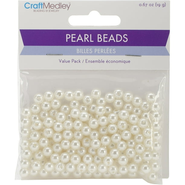 Pearl beads deals walmart