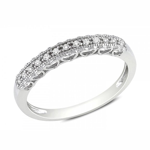 Madeline Anniversary Band Ring Cz Sterling Silver Womens Ginger Lyne Collection
