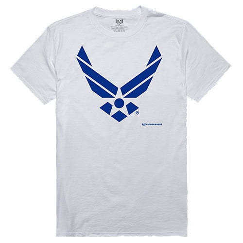 Rapid Dominance RS1 Graphic Tee-Air Force Wing-White-L