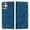 Blue, variant on Case For Samsung Galaxy S25/S25 Ultra/S25 Plus, Wallet Case Card Slot Flip Shell Magnetic Stand Phone Cover