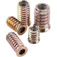 thumbnail image 4 of Pack of 20pcs M8 Zinc Alloy Threaded Hex Nut, Zinc Alloy Insert Nuts Assortment (M8*15mm), 4 of 4