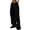 Black, variant on aidice Cargo Pants for Women Drawstring Wide Leg Oversized Loose Fitted Pants with Pockets Fall Winter Streetwear Trousers