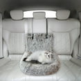 thumbnail image 1 of Fiudx Asiento de Coche para Perros, Cómoda Cama Acolchada, Cojín Fácil de Limpiar, Diseño Seguro, Apto para Viajes, Apto para Todo Tipo de Vehículos, Ideal para Perros Pequeños y Grandes., 1 of 4