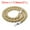 Champagne Gold / Silver, variant on Uxcell Stanchion Rope 1.5m/5Ft Twisted Barrier Rope with Snap Hooks for Queue Crowd Control, Blue Golden