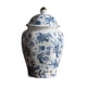 thumbnail image 3 of Jarrón de flores, tarro de jengibre con tapa, almacenamiento, maceta de estilo Oriental, tarro de , tarro de té, 3 of 9