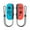 Blue&Red, variant on Supports NFC and Ring Fit Adventure Switch Wireless Controllers with Hand Strap Replacement Wireless Gamepad Joy-con (Purple&Green)