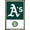 Bronze Framed Version, variant on MLB Oakland Athletics - Logo 22 Wall Poster, 22.375" x 34"