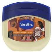 Vaseline Lock In Moisture Cocoa Butter Healing Petroleum Jelly for Dry Skin, 7.5 oz