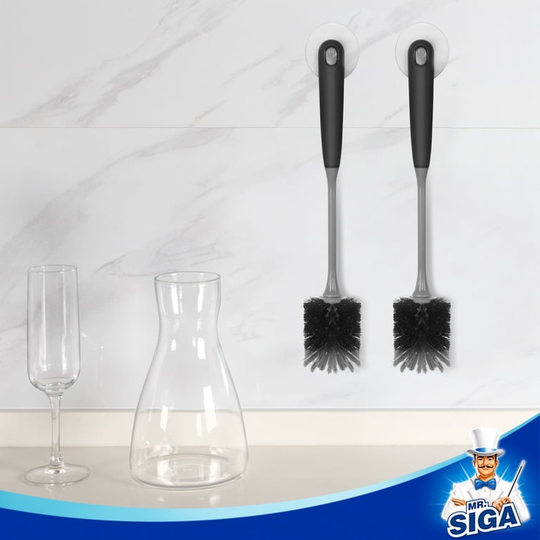 MR.SIGA Long Handle Bottle Brush, 2-Pack photo 3
