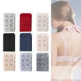 thumbnail image 2 of 2 Hooks 3 Rows Bra Strap Extenders Spacing Clasp Brassiere Sewing Tool Intimates Accessory for Pregnant Postpartum Women, 2 of 4