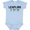 thumbnail image 3 of Inktastic Leapling- 2-29-24- Leap Year Boys or Girls Baby Bodysuit, 3 of 5