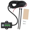thumbnail image 1 of Battery Voltage Gauge, 5 LED Display Auto Recognition 12V 24V Battery Capacity Meter  For RV For Club Car For Chainsaw, 1 of 8