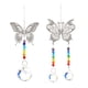 thumbnail image 1 of Atrapasueños de prisma de bola de cristal de mariposa, 2 uds., para decoración de ventanas de jardín y candelabro, 1 of 5