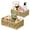 Brown, variant on Sorbus Storage Wicker Baskets for Baby Room, Bedroom - Set OF 2