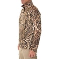 thumbnail image 5 of Realtree & Mossy Oak Men's Fleece Performance Camo 1/4 Zip Jacket, 5 of 7
