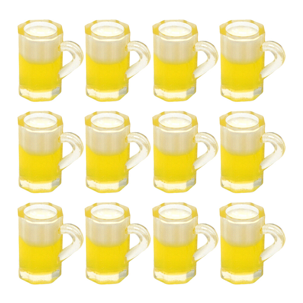 Miniature beer mugs 20pcs Miniature Beer Mugs Mini Beer Cups Model Mini