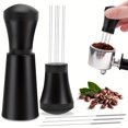thumbnail image 1 of Black Espresso Distribution Tool Espresso Stirrer Tools for Barista,can keep your espresso station clean and tidy, 1 of 5
