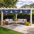thumbnail image 5 of 250 Anniversary Bunting Flag Patriotic Design Banner with 1776-2026 Commemorative Decor 1.5*3ft A, 5 of 9