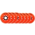 thumbnail image 1 of Labeda Wheels 80mm /76mm Hilo Set Addiction Orange Inline Indoor Roller Hockey, 1 of 2