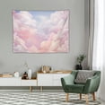 thumbnail image 2 of GOSMITH Pink Cloud Tapestry Colorful Abstract Clouds Natural Landscape Tapestries Wall Hanging for Bedroom Living Room Teen Dorm Indie Decor Poster Blanket, 40x30 Inch, 2 of 7