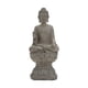thumbnail image 3 of Estatua de Buda, escultura de resina, artesanía Feng Shui, obra de arte decorativa, adorno de Buda. Estilo B, 3 of 7