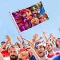 thumbnail image 4 of Dora-South Park Bandera impresa con temática, regalo perfecto para fanáticos, amigos y familiares, y adecuada para actividades al aire libre e interiores, decoraciones de fiesta.120cm×180cm, 4 of 6