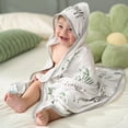 thumbnail image 4 of Toalla para bebé Momcozy Best Wishes con capucha, suave y absorbente, 4 of 4