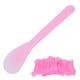 thumbnail image 5 of Espátula De Crema Facial, Espátula De Máscara Cosmética De Tacto Suave Para La Belleza ANGGREK Rosa, 5 of 8