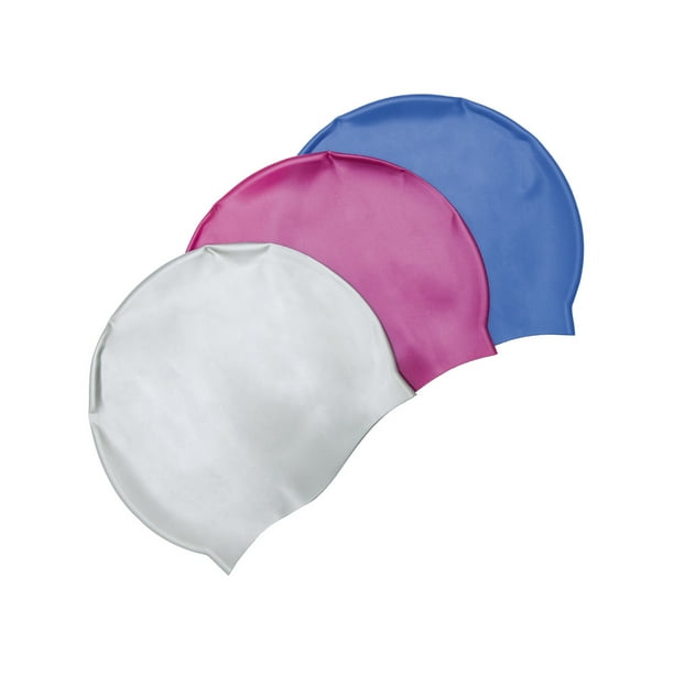 Gorra De Natación Unitalla Práctico Silicona Suave Bestway Profesional 3 pz