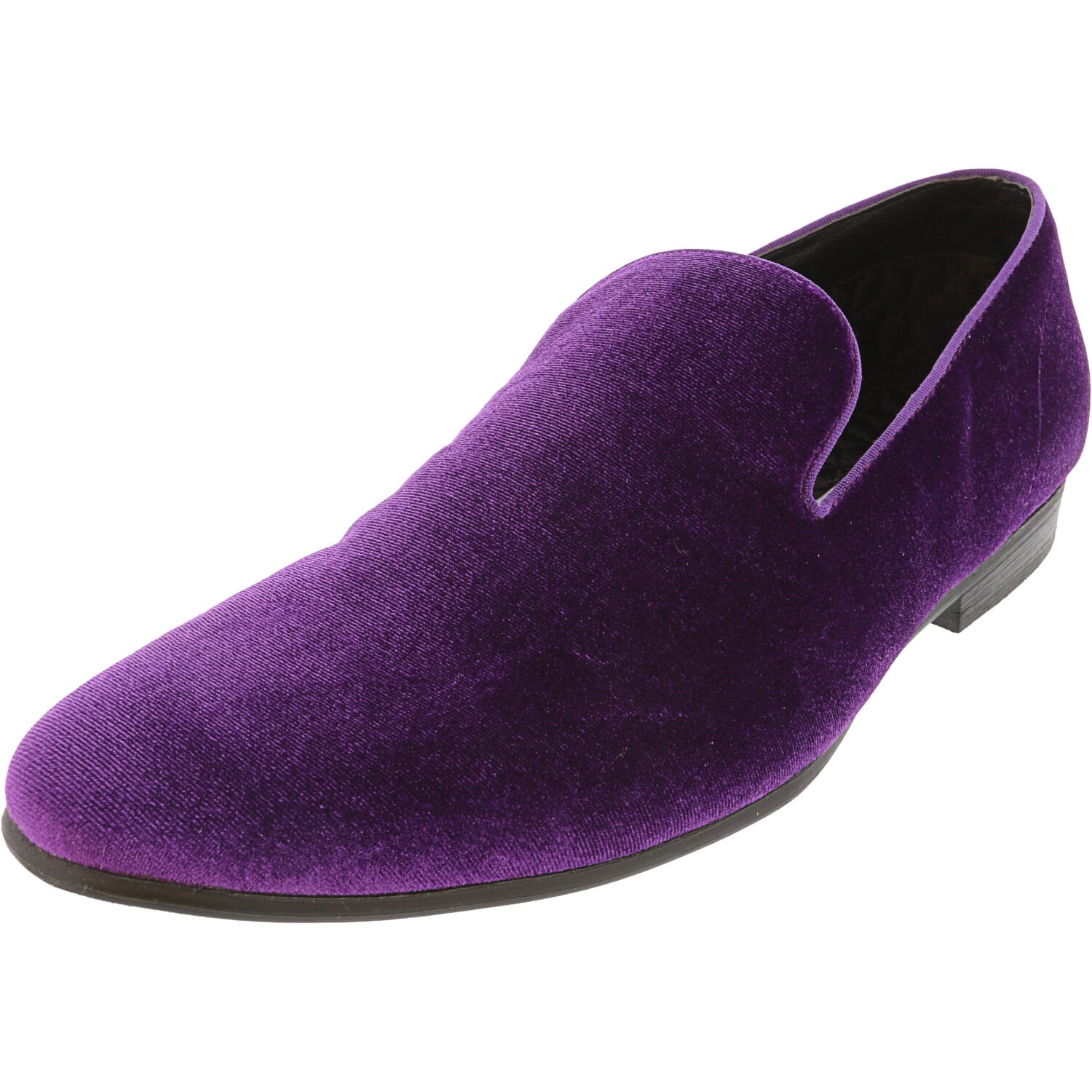 purple velvet shoes mens