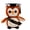 Black ribbon, variant on Graduation Themed Owl Doll Decoration Soft Plush Toy For Preschool Gift