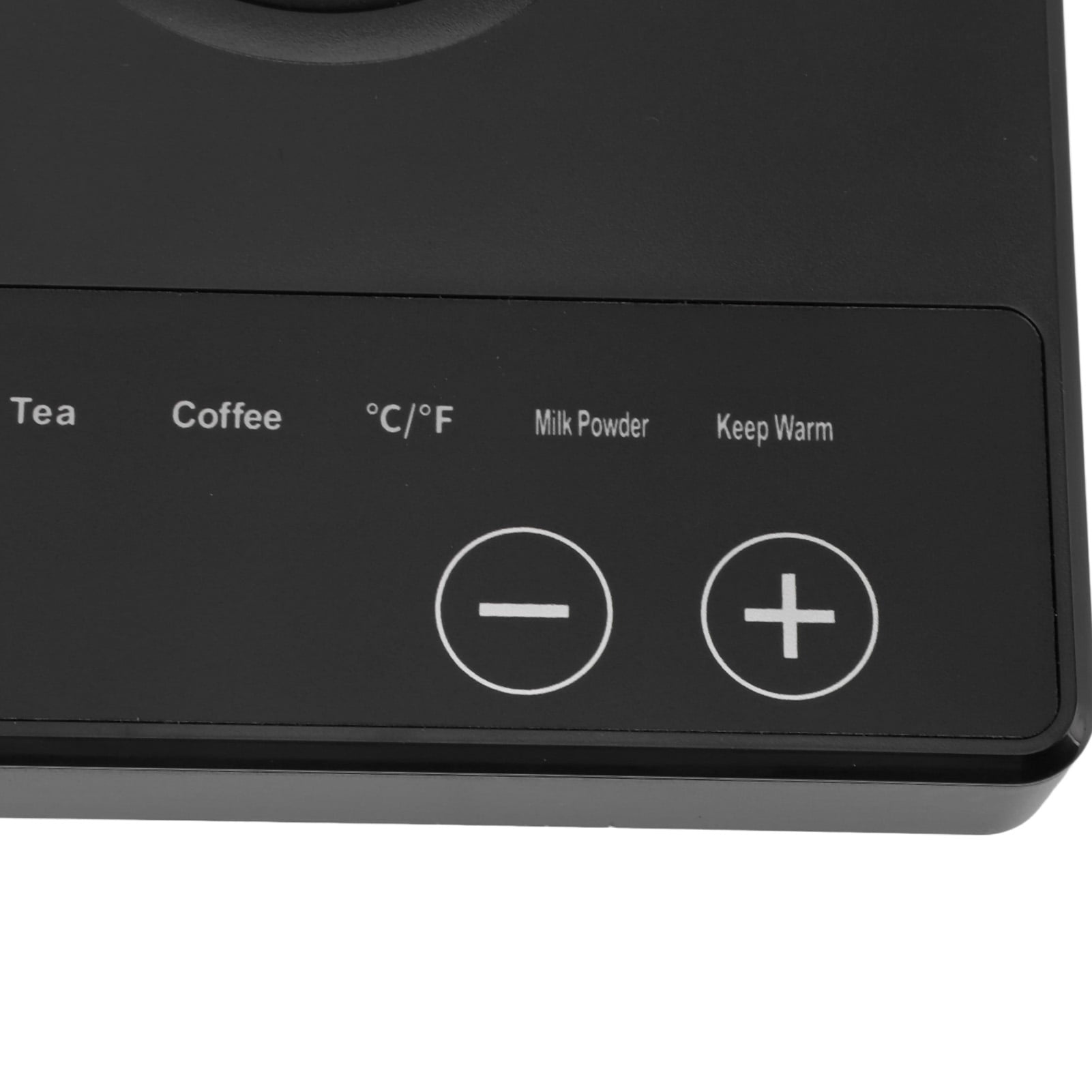 BOKYAN Electric Gooseneck Kettle 1000W for EU, 800ml / 27oz Stainless Steel Pour Over Kettle with 5 Precision Temp Controls, 220V EU Plug, Matte Black Coffee Pot