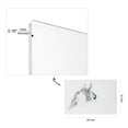 thumbnail image 5 of Empire Art Direct Blanco Mare Horse Frameless Free Floating Tempered Glass Panel Graphic Wall Art, 48" x 32" x 0.2", Ready to Hang, 5 of 9